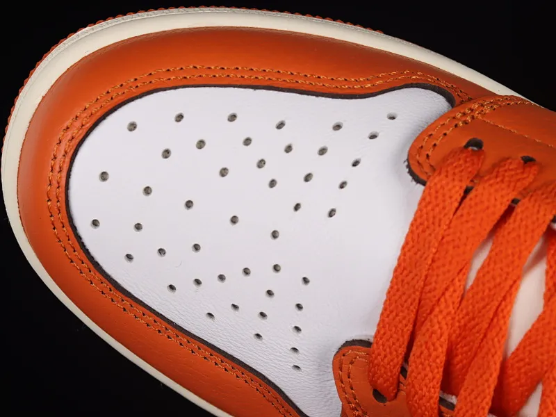 All categories Air Jordan Jordan series basketball shoes Air Jordan 1 High Pure original version Air Jordan 1 High OG "Starfish" AJ1 Joe 1 Hermes Orange high-top basketball shoes DO9369-101